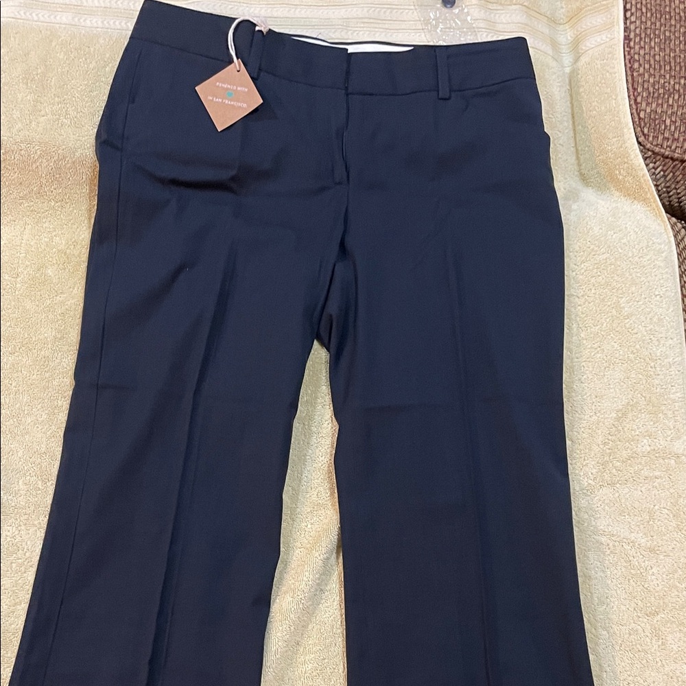 Theory Navy Boot Cut Pants